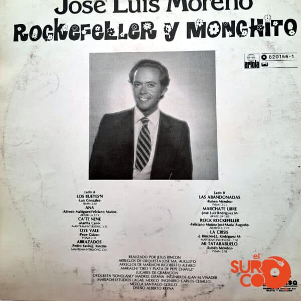 Disco de Vinilo José Luis Moreno - Ca'Te Nene Vinyl Record
