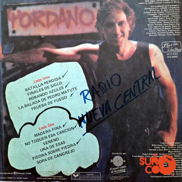 Disco de Vinilo Yordano - Finales De Siglo Vinyl Record