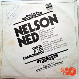 Disco de Vinilo Nelson Ned - Nelson Ned Canta A Los Enamorados Vinyl Record