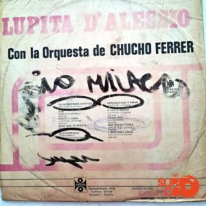 Disco de Vinilo Lupita D' Alessio - Lupita D' Alessio Con La Orquesta De Chucho Ferrer Vinyl Record