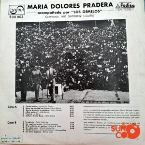 Disco de Vinilo María Dolores Pradera - María Dolores Pradera Vol. 2 Vinyl Record