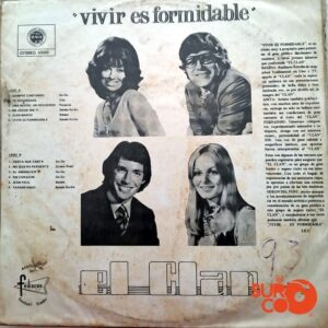 Disco de Vinilo El Clan - Vivir Es Formidable Vinyl Record
