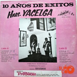 Disco de Vinilo Hermanos Yacelga - 10 Años De Éxitos Vinyl Record