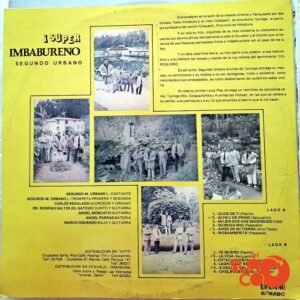 Disco de Vinilo Segundo Urbano L. - Súper Imbabureño Vinyl Record