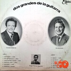 Disco de Vinilo Guillermo Rodríguez - Los Dos Grandes De La Guitarra Vinyl Record