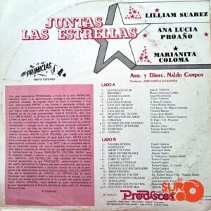 Disco de Vinilo Varios - Juntas Las Estrellas Vinyl Record