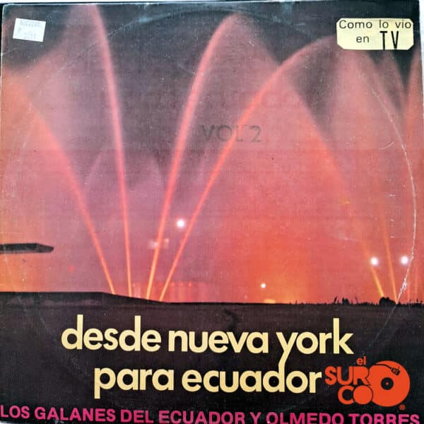 Disco de Vinilo Los Galanes Del Ecuador - Desde Nueva York Para Ecuador Vinyl Record