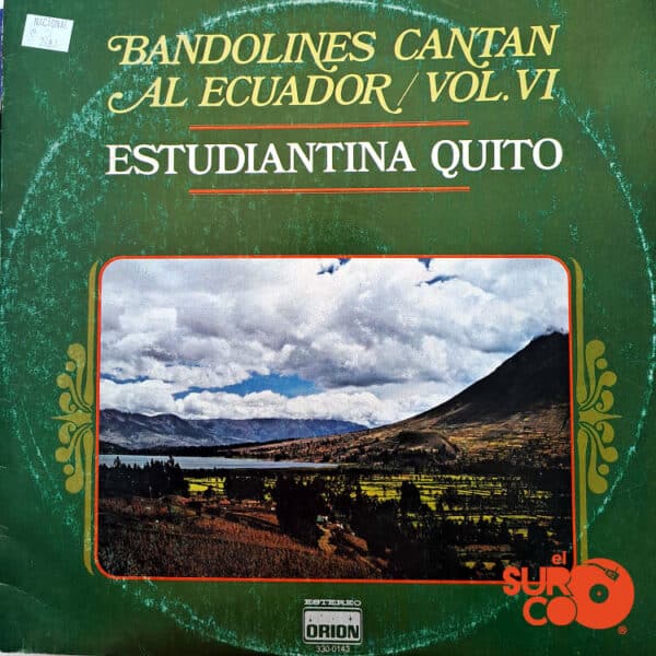 Disco de Vinilo Estudiantina Quito - Bandolines Cantan Al Ecuador Vol. 6 Vinyl Record