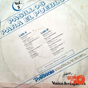Disco de Vinilo Varios - Pasillos Para El Pueblo Vol. 5 Vinyl Record