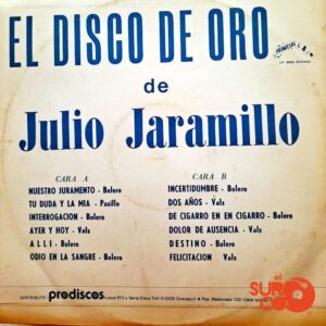 Disco de Vinilo Julio Jaramillo - El Disco De Oro De Julio Jaramillo Vinyl Record