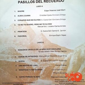 Disco de Vinilo Edgar Jaramillo - Edgar Jaramillo En Concierto Vinyl Record