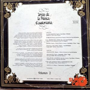 Disco de Vinilo Varios - Joyas De La Música Ecuatoriana Vol. 2 Vinyl Record