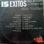 Disco de Vinilo Juan Torres - 15 Éxitos Del 85 Con El Sonido De Juan Torres Vinyl Record