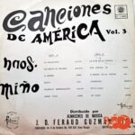 Disco de Vinilo Hermanos Miño Naranjo - Canciones De América Vol. 3 Vinyl Record