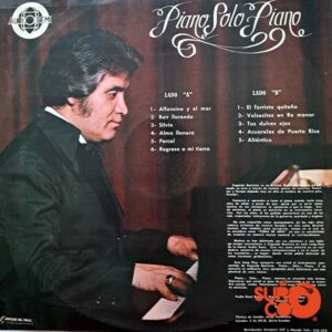 Disco de Vinilo Segundo Bautista - Piano Solo Piano Vinyl Record