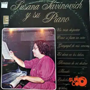 Susana Savinovich - Susana Savinovich Y Su Piano Vinilo