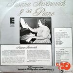 Disco de Vinilo Susana Savinovich - Susana Savinovich Y Su Piano Vinyl Record