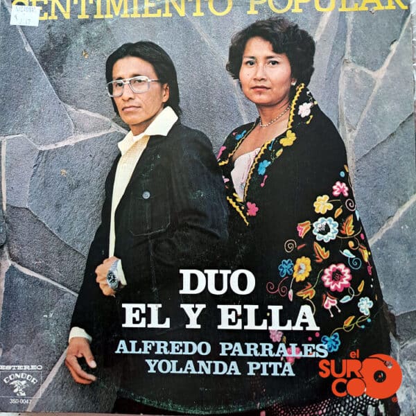 Disco de Vinilo Alfredo Parrales - Sentimiento Popular Vinyl Record