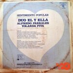 Disco de Vinilo Alfredo Parrales - Sentimiento Popular Vinyl Record