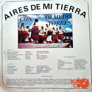 Disco de Vinilo Olmedo Torres - Aires De Mi Tierra Vinyl Record