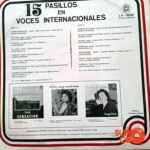 Disco de Vinilo Varios - 15 Pasillos En Voces Internacionales Vinyl Record