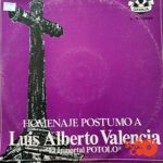 Disco de Vinilo Luis Alberto Valencia - Cantares De Añoranza Vinyl Record