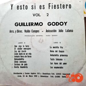 Disco de Vinilo Guillermo Godoy - Y Esto Si Es Fiestero Vol. 2 Vinyl Record