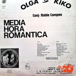 Disco de Vinilo Olga Y Kiko - Media Hora Romántica Vinyl Record