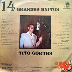 Disco de Vinilo Tito Cortés - 14 Grandes Éxitos Vinyl Record