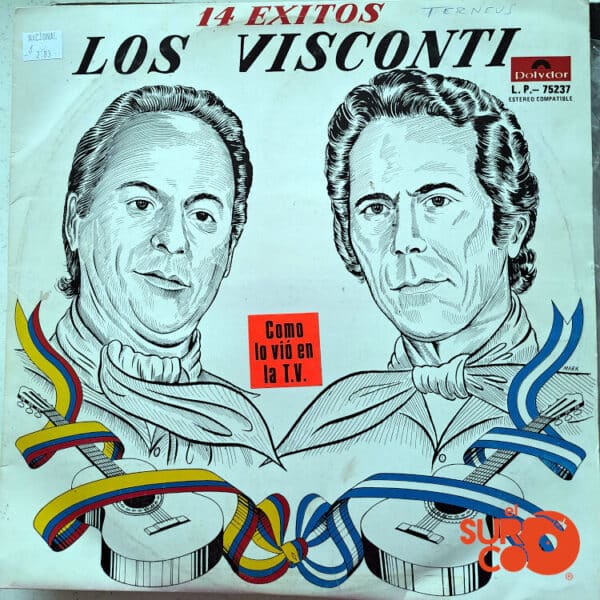 Los Visconti - 14 Éxitos De Los Visconti Vinilo