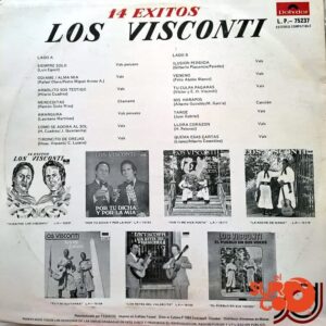 Disco de Vinilo Los Visconti - 14 Éxitos De Los Visconti Vinyl Record