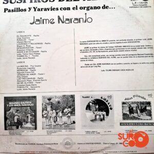 Disco de Vinilo Jaime Naranjo - Suspiros Del Alma Vinyl Record