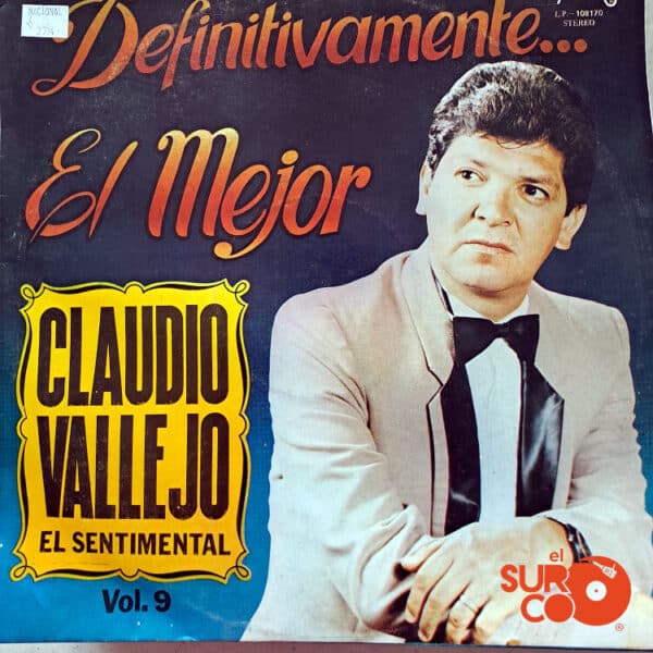 Disco de Vinilo Claudio Vallejo - Definitivamente El Mejor Vinyl Record