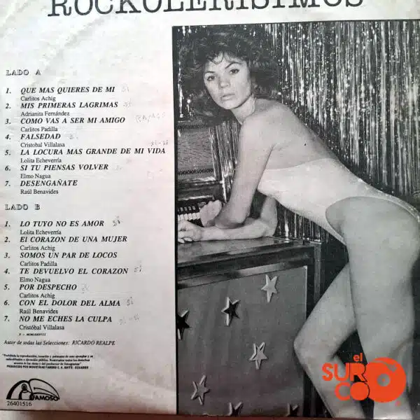 Disco de Vinilo Varios - Rockolerísimos Vinyl Record