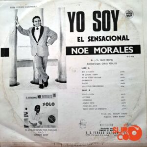 Disco de Vinilo Noé Morales - Yo Soy El Sensacional Vinyl Record