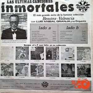 Disco de Vinilo Dúo Benítez Y Valencia - Las Últimas Canciones Inmortales Del Dúo Benítez Y Valencia Vinyl Record