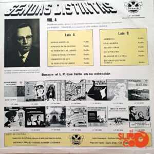 Disco de Vinilo Dúo Benítez Y Valencia - Sendas Distintas Vol. 4 Vinyl Record