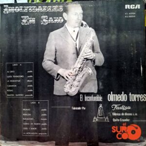 Disco de Vinilo Olmedo Torres - Inolvidables En Saxo Vinyl Record
