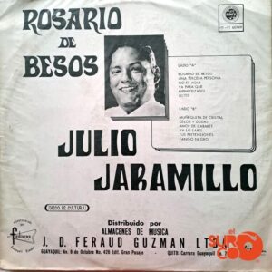 Disco de Vinilo Julio Jaramillo - Rosario De Besos Vinyl Record