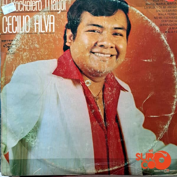 Disco de Vinilo Cecilio Alva - El Rockolero Mayor Vinyl Record