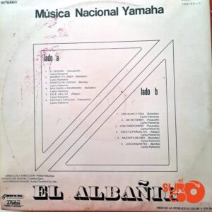 Disco de Vinilo Carlos Palmerito - El Albañil – Música Nacional Yamaha Vinyl Record