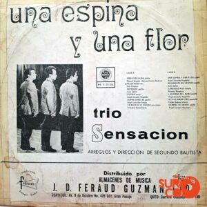 Disco de Vinilo Trío Sensación - Una Espina Y Una Flor Vinyl Record