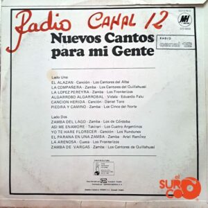 Disco de Vinilo Varios - Nuevos Cantos Para Mi Gente Vinyl Record