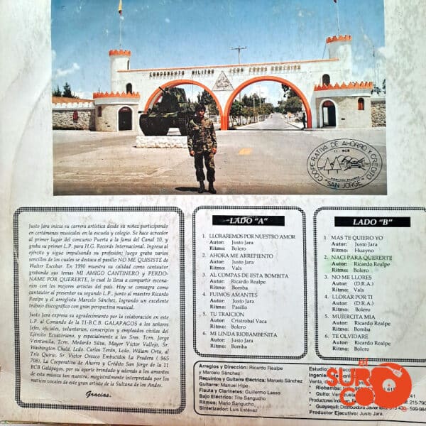 Disco de Vinilo Justo Jara - Hacia La Cumbre Vinyl Record