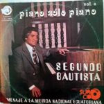 Disco de Vinilo Segundo Bautista - Piano Solo Piano Vol. 3 Vinyl Record