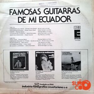 Disco de Vinilo Naldo Campos - Famosas Guitarras De Mi Ecuador Vinyl Record
