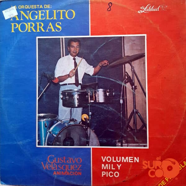 Disco de Vinilo Angelito Porras - Homenaje A Angelito Porras Volumen Mil Y Pico Vinyl Record