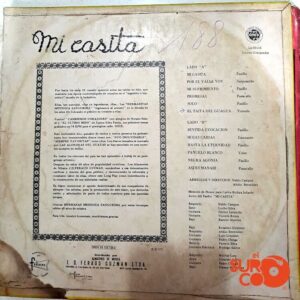 Disco de Vinilo Hermanas Mendoza Sangurima - Mi Casita Vinyl Record