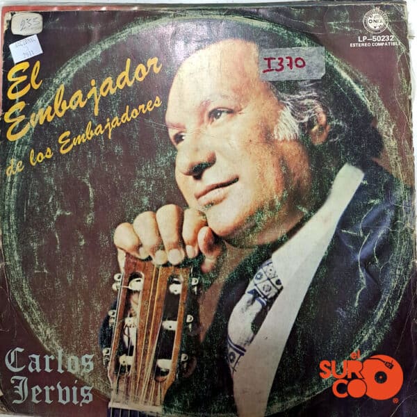 Disco de Vinilo Carlos Jervis - El Embajador De Los Embajadores Vinyl Record
