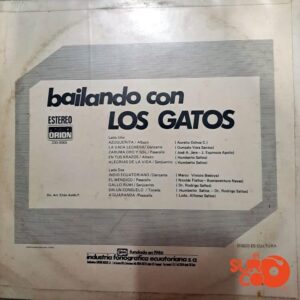 Disco de Vinilo Los Gatos - Bailando Con Los Gatos Vinyl Record